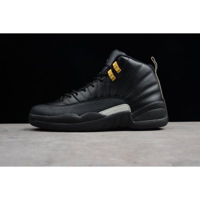 Nike Air Jordan 12 Siyah / Kahverengi / Metal Altın Basketbol Ayakkabısı Türkiye - 67SWX7OE